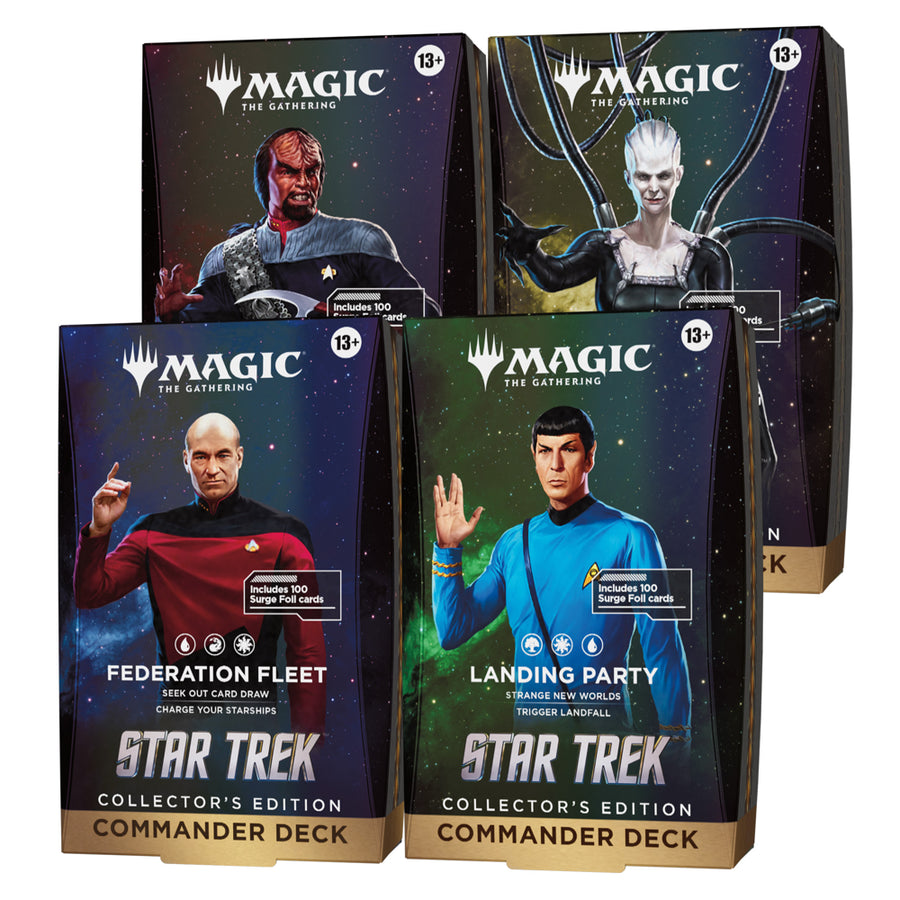 MTG: Star Trek - Collector Commander Deck Set (4) (Preorder)