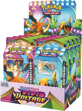 Vivid Voltage Display of 8 Theme Deck