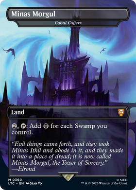 Cabal Coffers (LTC-360) - Tales of Middle-earth Commander / Minas Morgul (Borderless) Foil