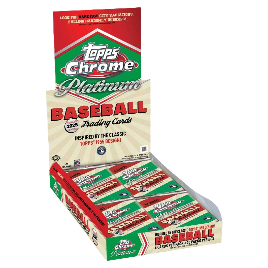 2025 Topps Chrome Platinum Baseball Hobby Box
