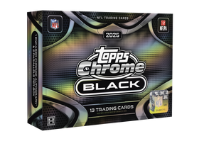 2025 Topps Chrome Black Football Hobby Box