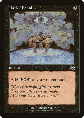 Dark Ritual (MMQ-129) - Mercadian Masques Foil