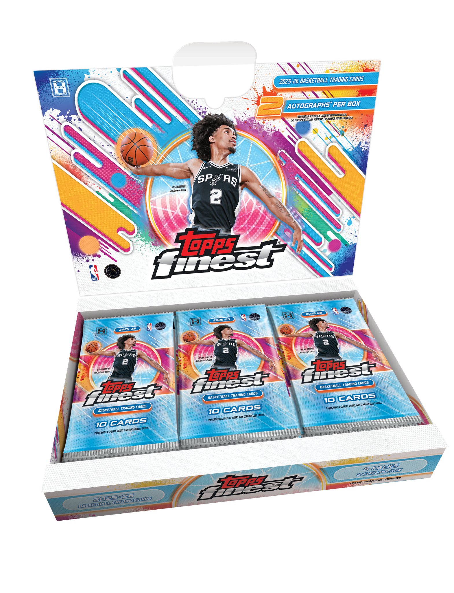 2025/26 Topps Finest Basketball Hobby Box