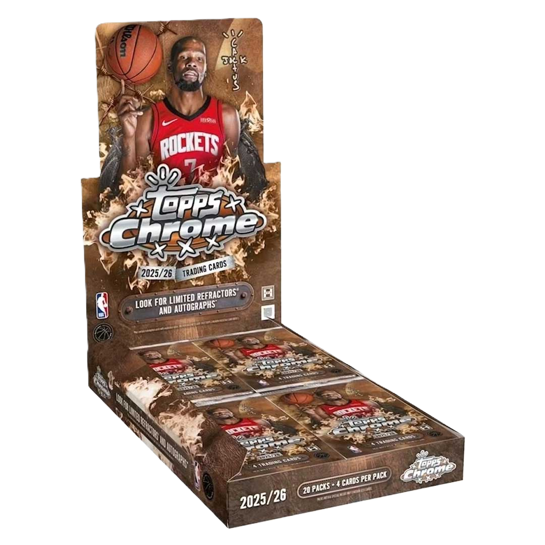 2025/26 Topps Chrome Cactus Jack Basketball Hobby 12 Box Case