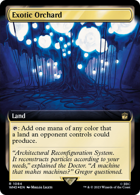 Exotic Orchard (WHO-1084) - Doctor Who: (Extended Art) Foil