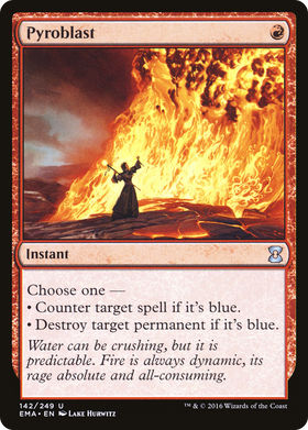 Pyroblast (EMA-142) - Eternal Masters Foil