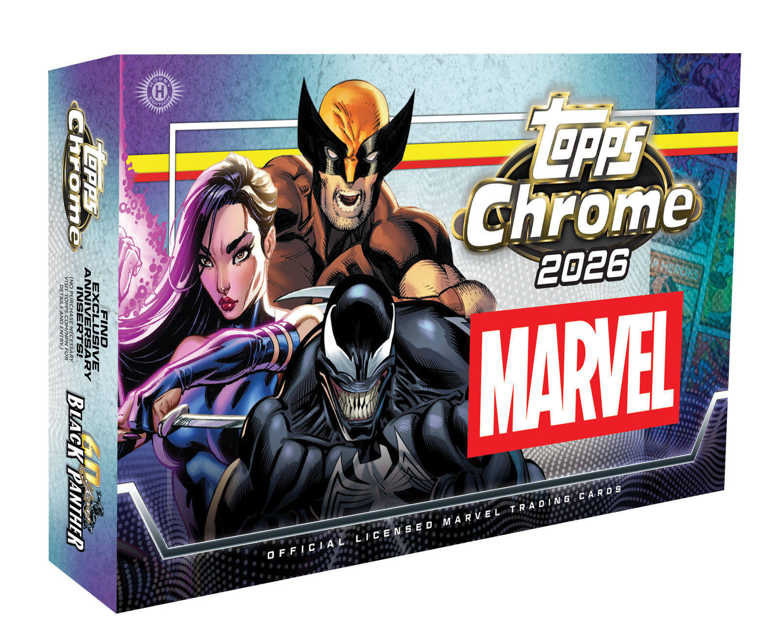 2026 Topps Marvel Comics Chrome Hobby Box
