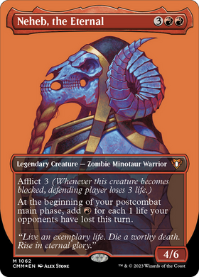 Neheb, the Eternal (CMM-1062) - Commander Masters (Borderless)