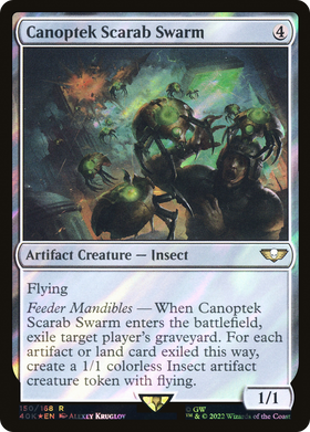 Canoptek Scarab Swarm (40K-150â˜…) - Warhammer 40,000 Commander Foil