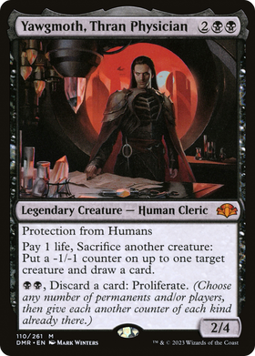 Yawgmoth, Thran Physician (DMR-110) - Dominaria Remastered Foil