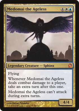 Medomai the Ageless (THS-196) - Theros Foil