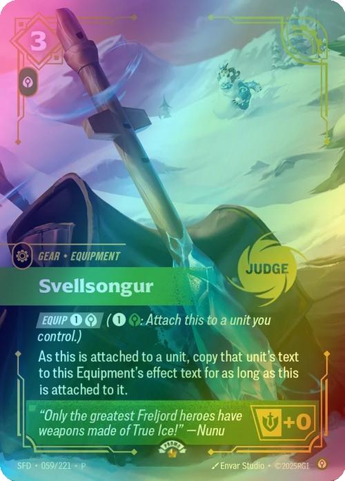 Svellsongur - 059/221 [Riftbound Judge Promotional Cards] [Foil]