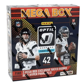 2024 Panini Donruss Optic Football Mega Box (Blue Hyper)