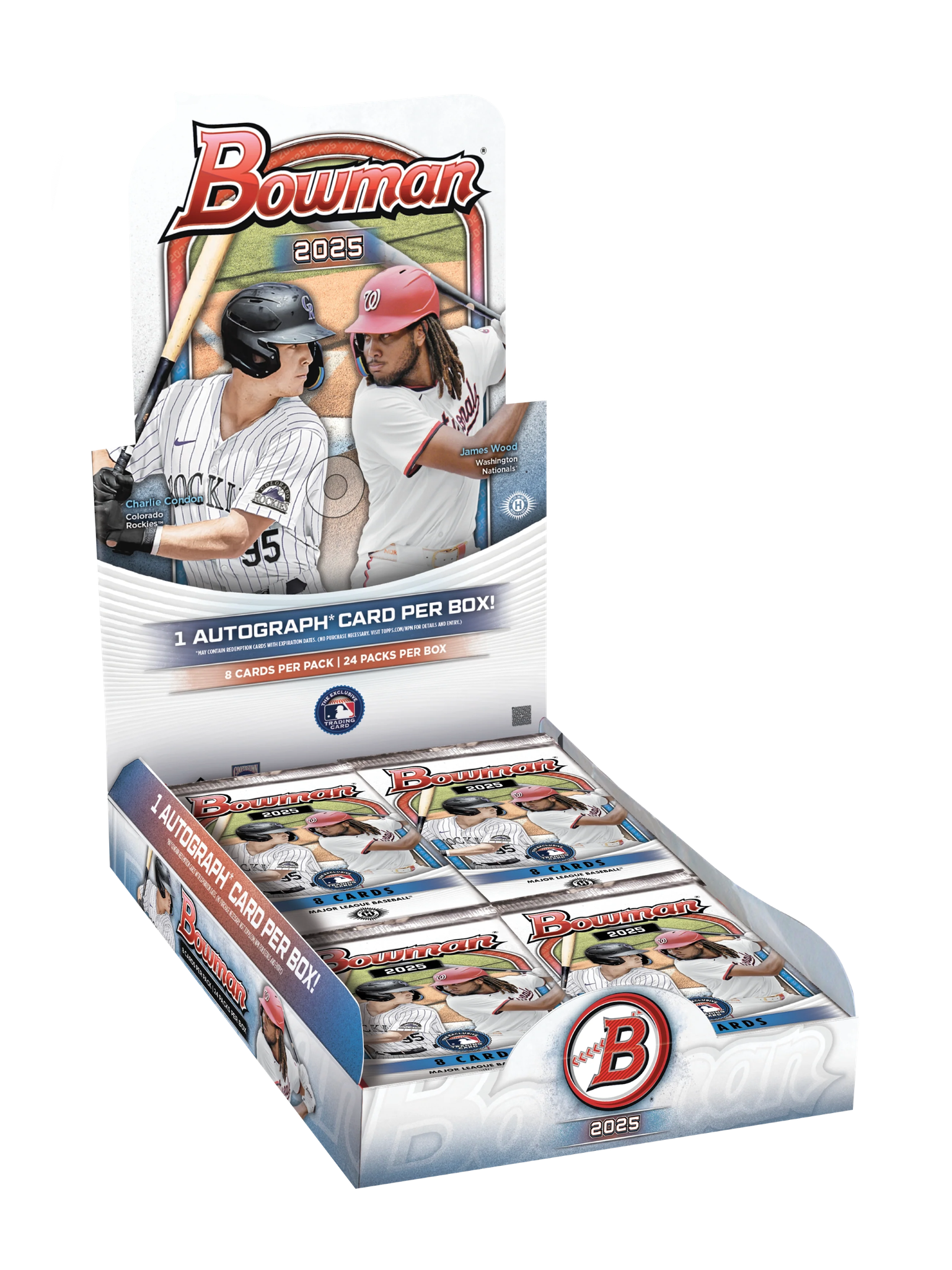 2025 Bowman Baseball Hobby 12 Box Case