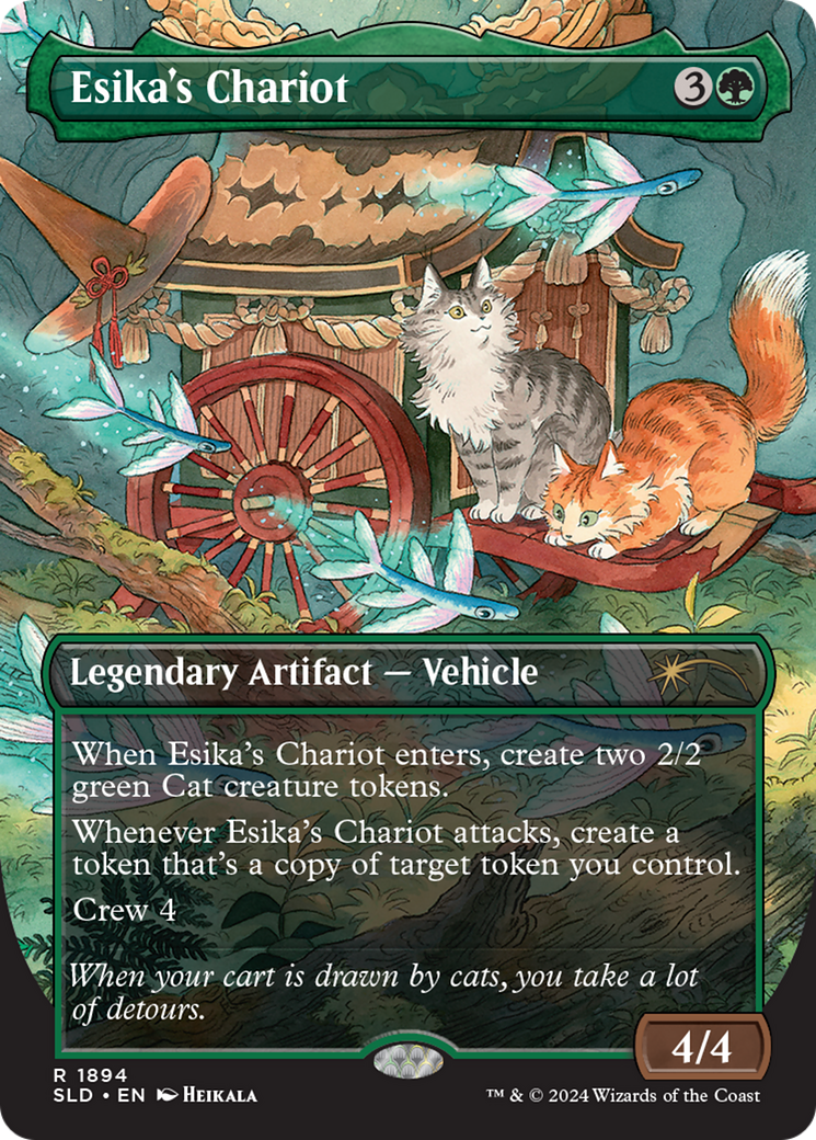 Esika's Chariot (SLD-1894) - Secret Lair Drop (Borderless) Foil