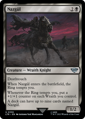 NazgÃ»l (LTR-338) - The Lord of the Rings: Tales of Middle-earth Foil