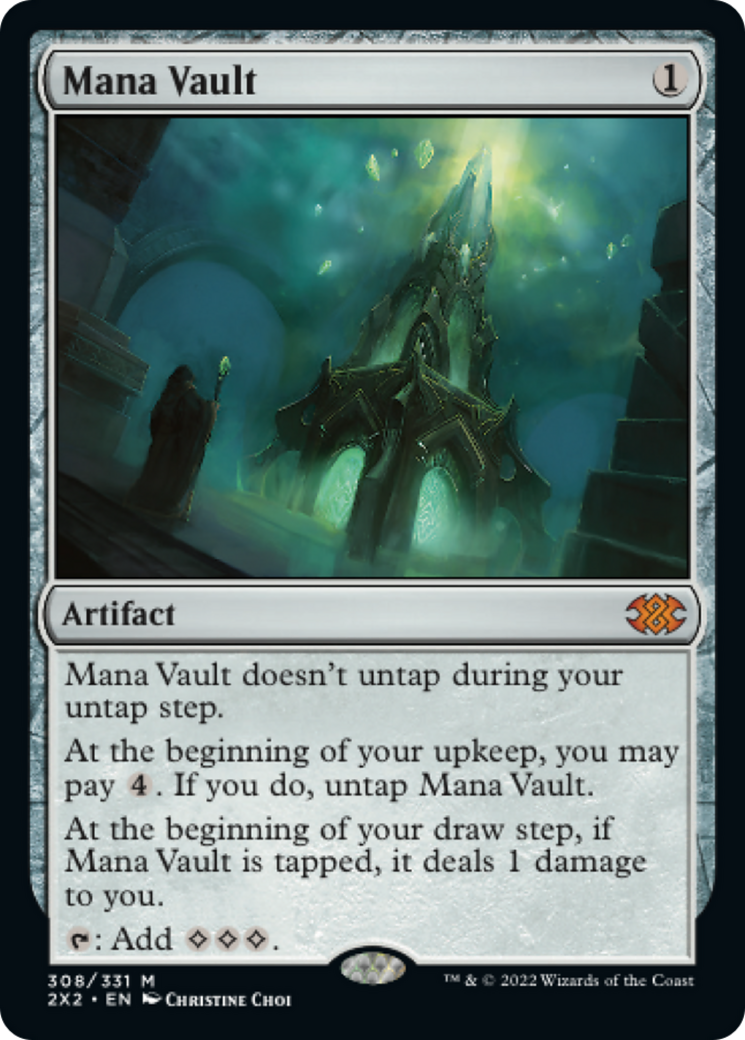 Mana Vault (2X2-308) - Double Masters 2022 Foil
