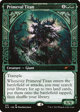 Primeval Titan (SLD-221) - Secret Lair Drop: (Showcase) Foil