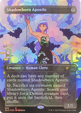 Shadowborn Apostle (SLD-685) - Secret Lair Drop (Borderless) Foil