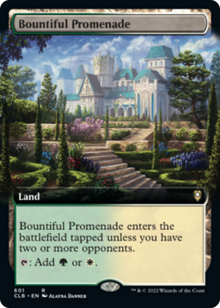 Bountiful Promenade (CLB-601) - Commander Legends: Battle for Baldur's Gate: (Extended Art)