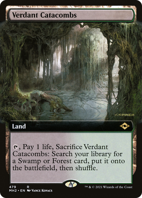 Verdant Catacombs (MH2-479) - Modern Horizons 2: (Extended Art) Foil