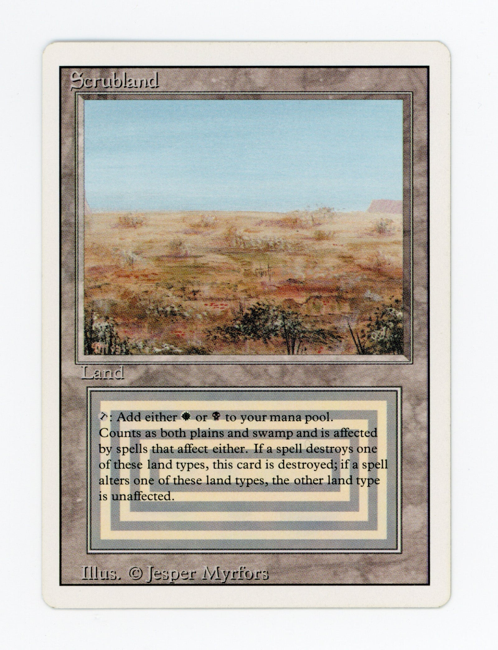 Scrubland — ID 17522
