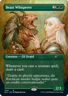 Beast Whisperer (SLD-1099) - Secret Lair Drop (Borderless) Foil