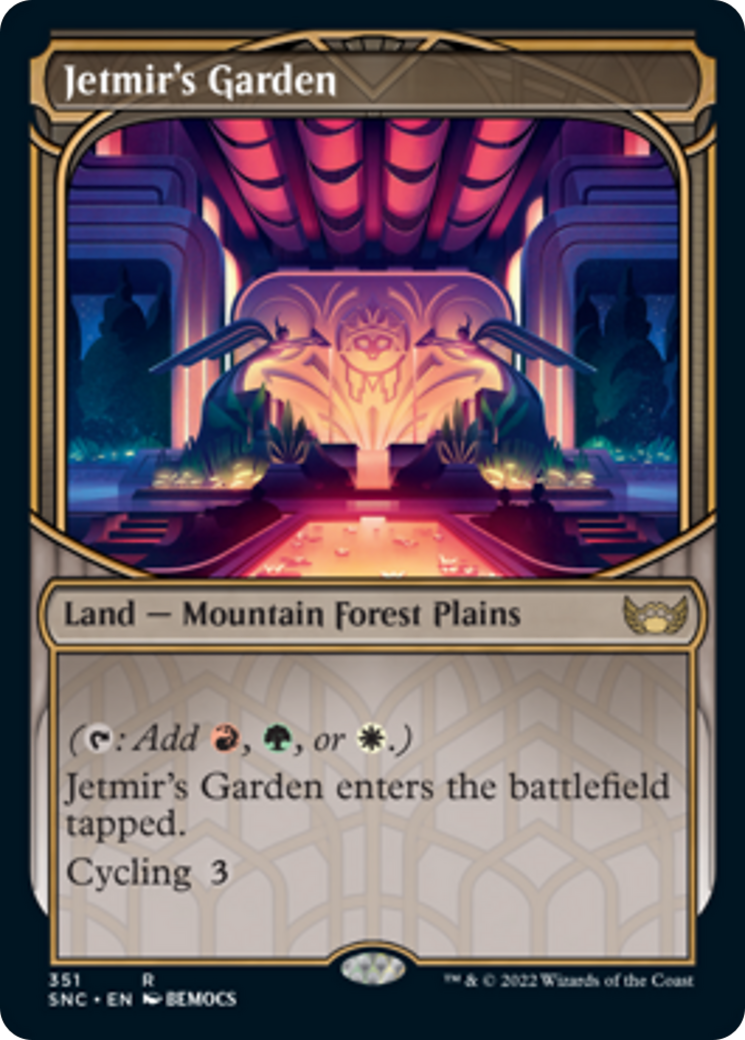 Jetmir's Garden (SNC-351) - Streets of New Capenna: (Showcase) Foil