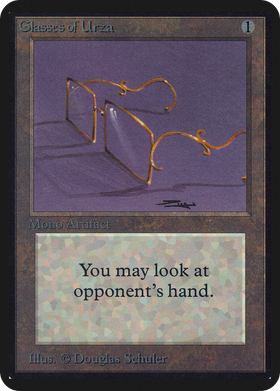 Glasses of Urza (LEA-245) - Limited Edition Alpha