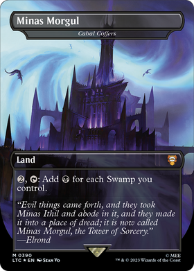 Cabal Coffers (LTC-390) - Tales of Middle-earth Commander / Minas Morgul (Borderless) Foil