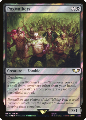Poxwalkers (40K-49â˜…) - Warhammer 40,000 Commander Foil