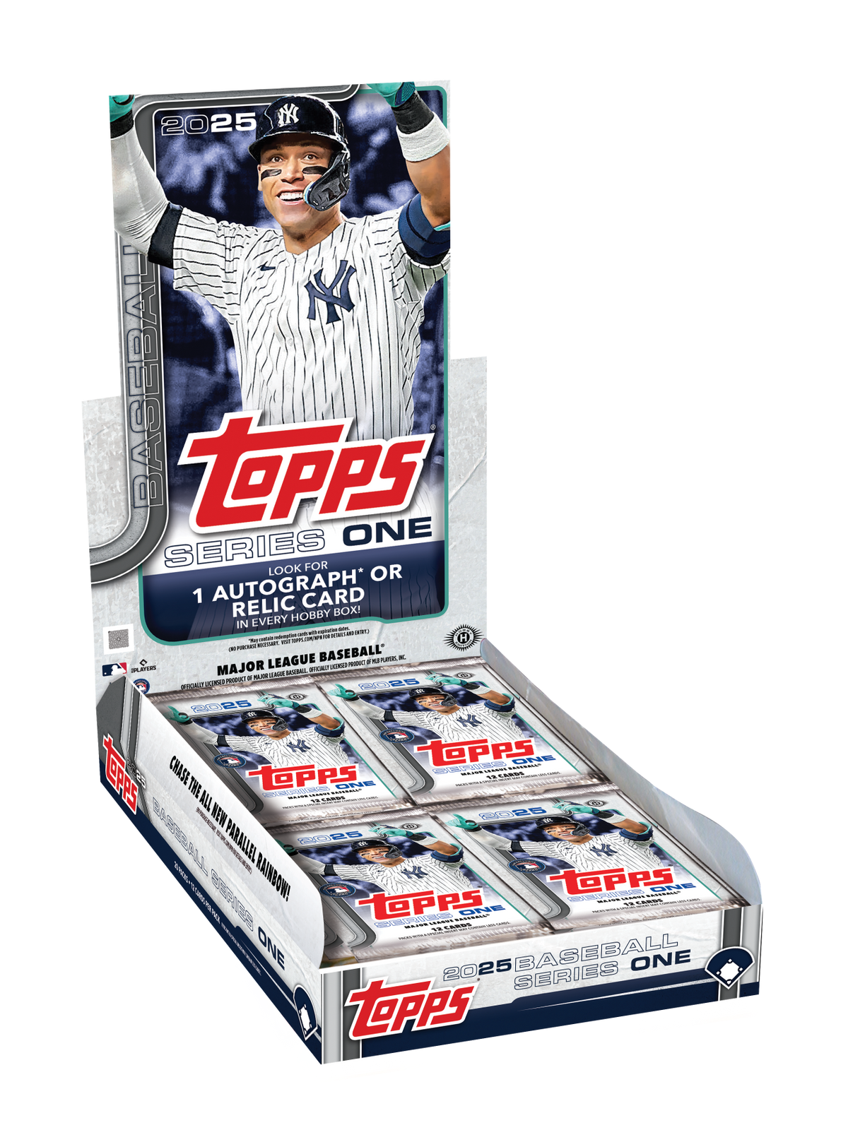 2025 Topps Series 1 Baseball Hobby 12 Box Case