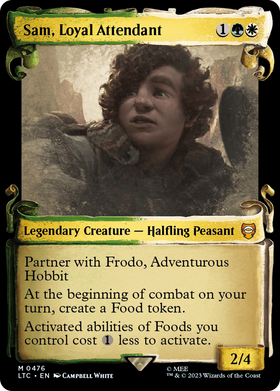 Sam, Loyal Attendant (LTC-476) - Tales of Middle-earth Commander: (Showcase) Foil