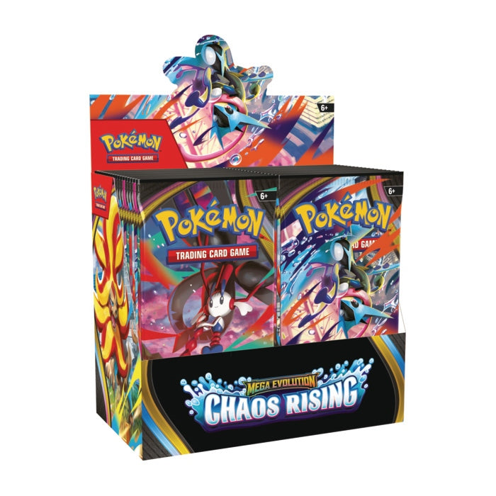 Pokémon TCG: Mega Evolution - Chaos Rising Booster Box (PRE-ORDER MAY 22)