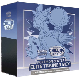 Chilling Reign Ice Rider Calyrex PC ETB