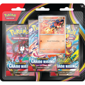 Mega Evolution: Chaos Rising 3-Pack Blister