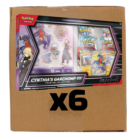 Sealed Case Cynthia's Garchomp ex Premium Collection Box