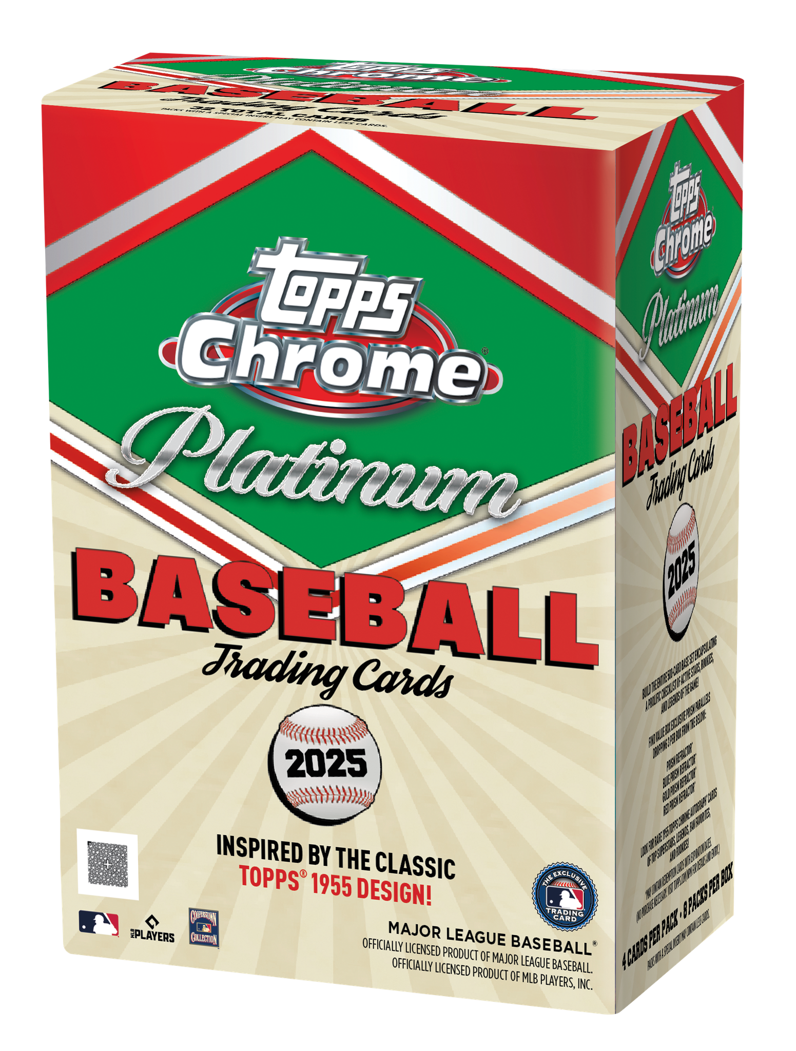 2025 Topps Chrome Platinum Baseball Blaster Box
