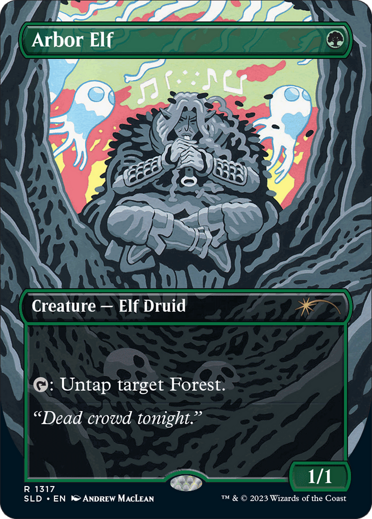 Arbor Elf (SLD-1317) - Secret Lair Drop (Borderless)