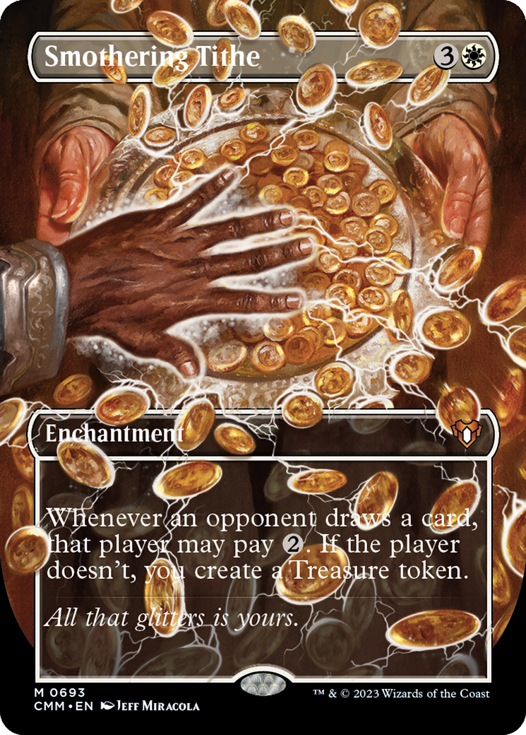 Smothering Tithe (CMM-693) - Commander Masters (Borderless)