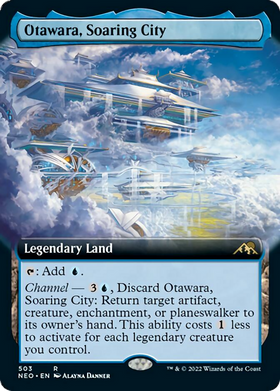 Otawara, Soaring City (NEO-503) - Kamigawa: Neon Dynasty: (Extended Art)