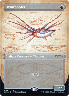 Ornithopter (SLD-604) - Secret Lair Drop (Borderless) Foil