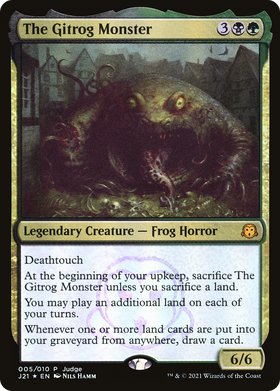 The Gitrog Monster (JDG-005) - Judge Gift Cards 2021 Foil