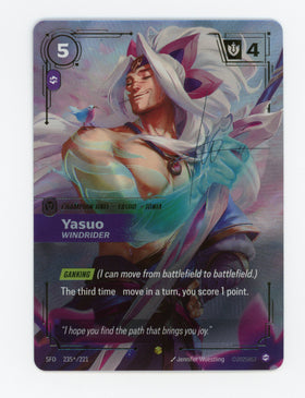 Yasuo - Windrider — Signature|Foil — ID 17469