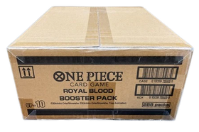OP-10 Royal Blood Sleeved Booster Pack (144) - Sealed Case