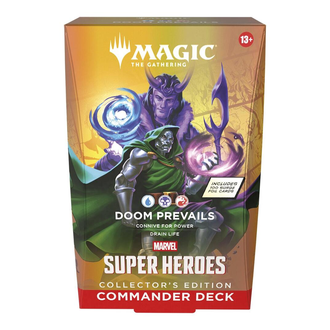 Magic the Gathering: Universes Beyond Marvel Super Heroes Commander Collector Deck - Doom Prevails