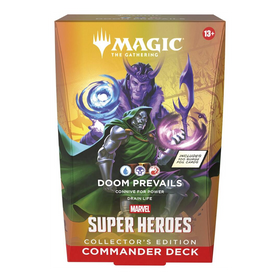 Magic the Gathering: Universes Beyond Marvel Super Heroes Commander Collector Deck - Doom Prevails