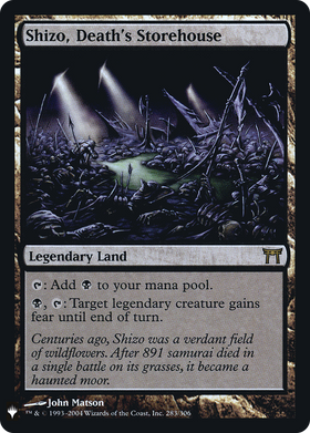 Shizo, Death's Storehouse (LIST-CHK-283) - The List Foil