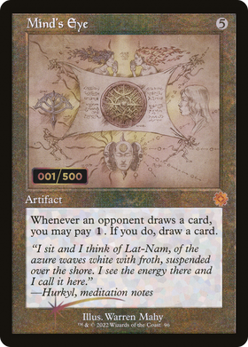 Mind's Eye (BRR-96Z) - The Brothers' War Retro Artifacts Foil