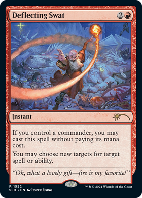 Deflecting Swat (SLD-1552) - Secret Lair Drop Foil